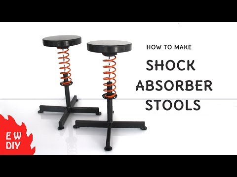 Shock absorber stools