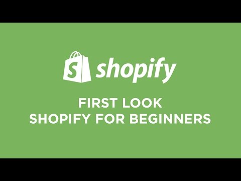 Shopify - First Look - 2015 Q4 (For Beginners)