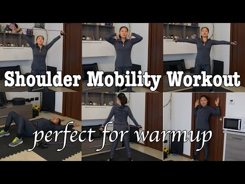 Shoulder Mobility Workout (perfect for dynamic warmup)