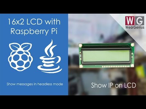 Show messages on 16x2 LCD | Pi4J | JAVA | Raspberry Pi