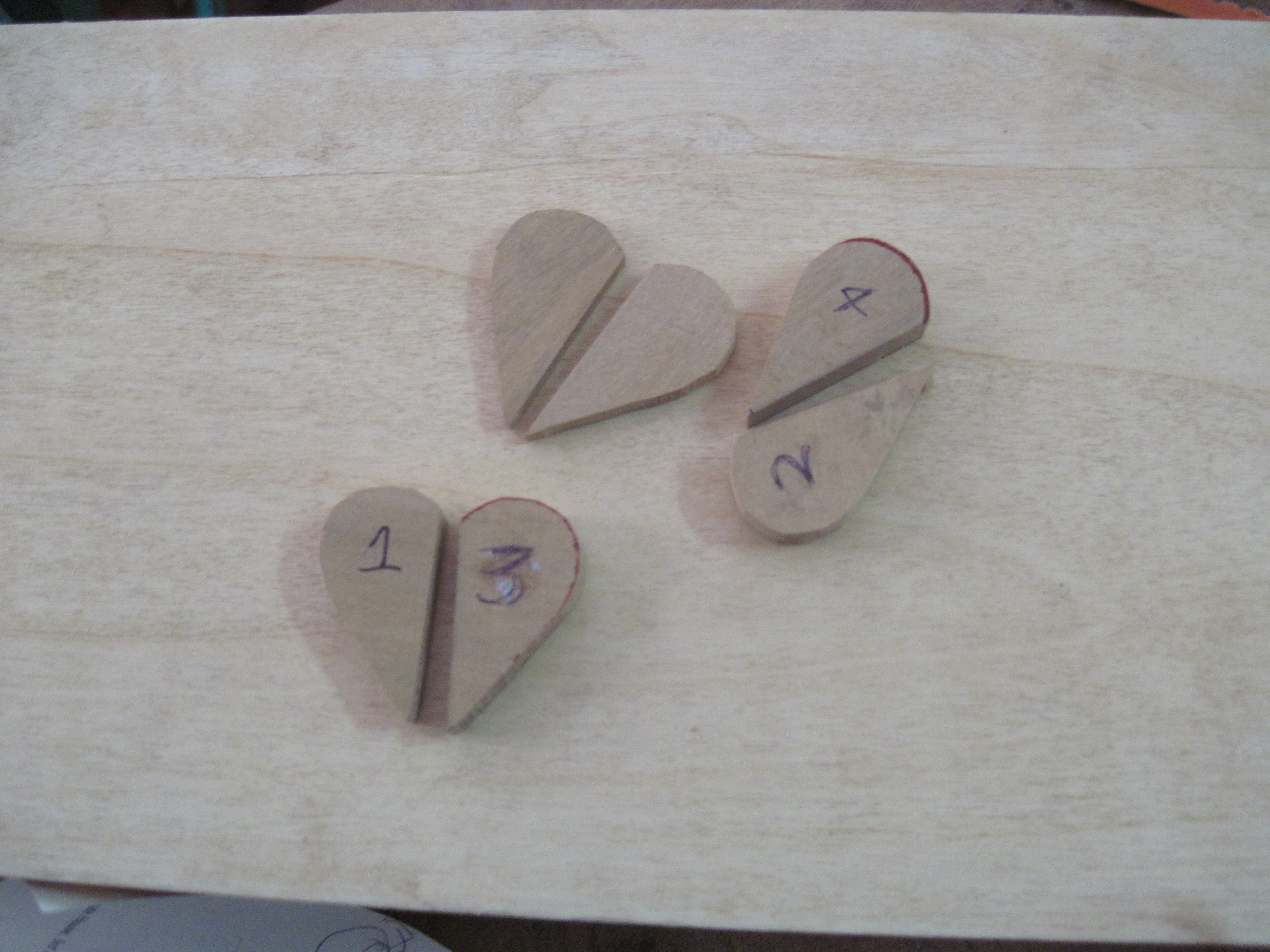 Showing finished pieces.JPG