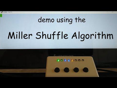 Shuffled Tunes with the Miller Shuffle Algorithm