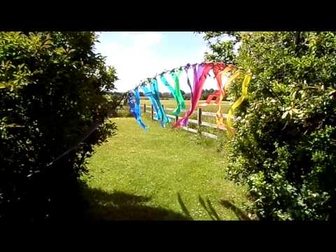 Silk Rainbow Ribbons Video