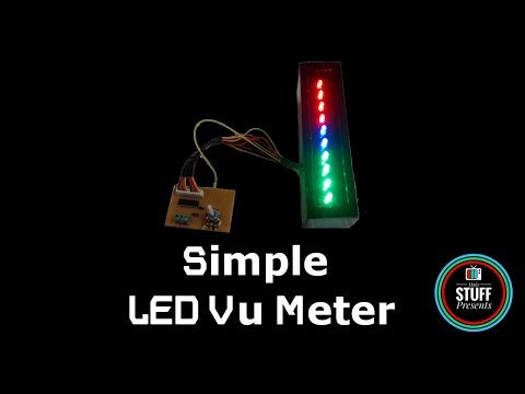 Simple &amp;amp; Easy to make Vu Meter or Audio Meter using LM3915 | Homemade