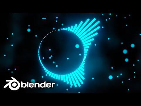 Simple Audio Visualizer Addon in Blender 2.82 FREE!!!