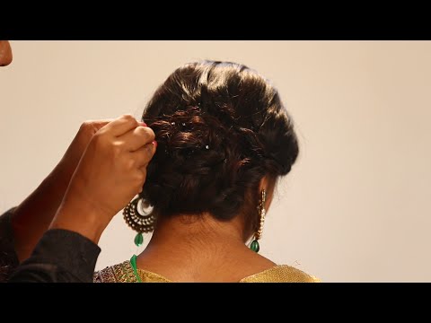 Simple Braid Hairstyles Step By Step - Quick Floral Bun - Cute and Easy Braided Hairstyle Tutorials