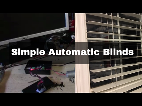 Simple DIY Automated Blinds