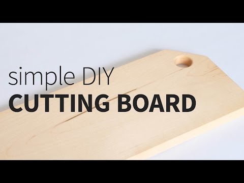 Simple DIY Cutting Board