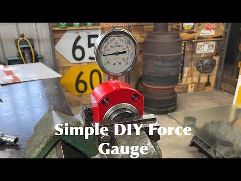 Simple DIY Force Gauge