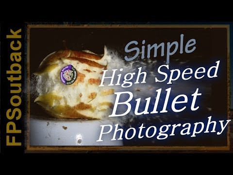 Simple High Speed Photography of a Bullet