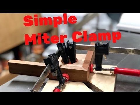 Simple Jig for Clamping Mitered Joints || DIY