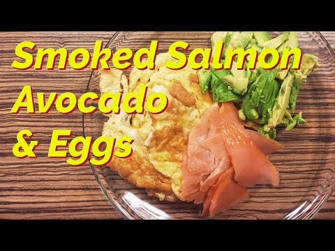 Simple Keto Breakfast Full Of Healthy Fats | Smoked Salmon Scrambled Eggs With Avocado