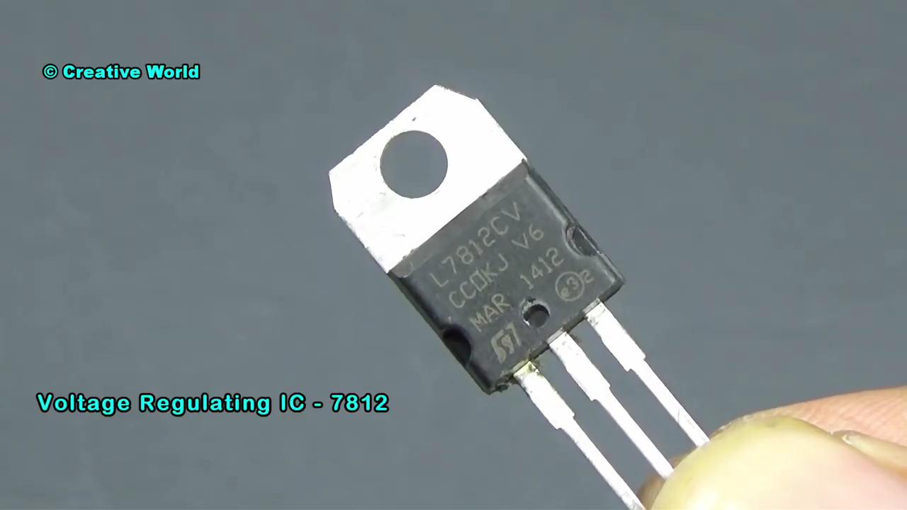 Simple LED Flasher With Power Supply - Custom Design PCB __ DC 12v.mp4_000028520.png