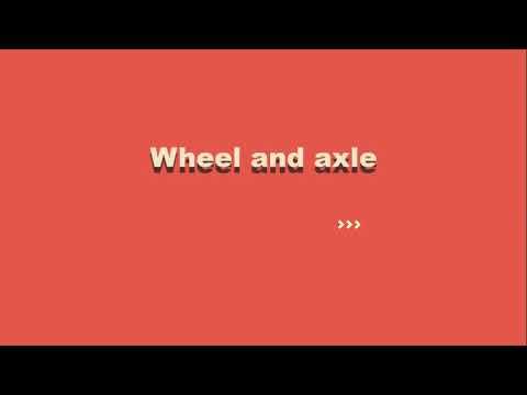 Simple Machines - wheel and axle