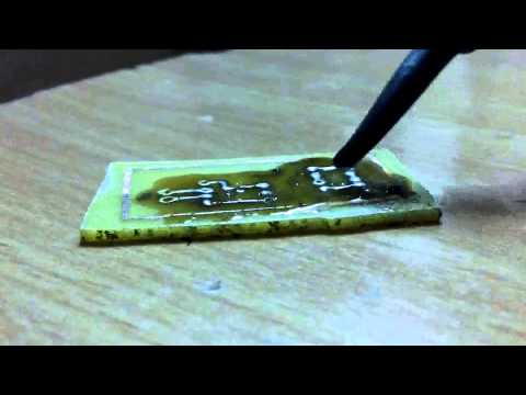 Simple PCB tinning using soldering iron 1080P