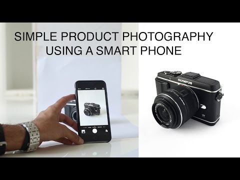 Simple Product Photography Using A Smartphone, Natural Light and A4 Sheets of Paper