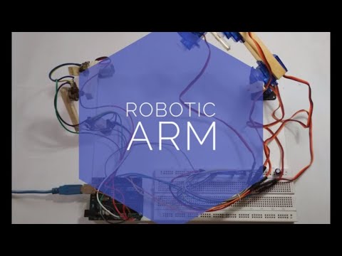 Simple Robotic Arm Using Arduino.