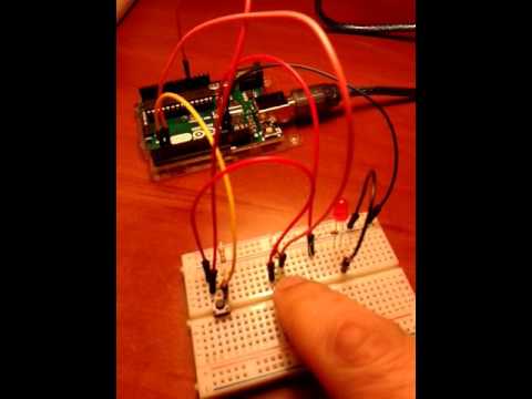 Simple Stairway Lightning Switch  with Arduino