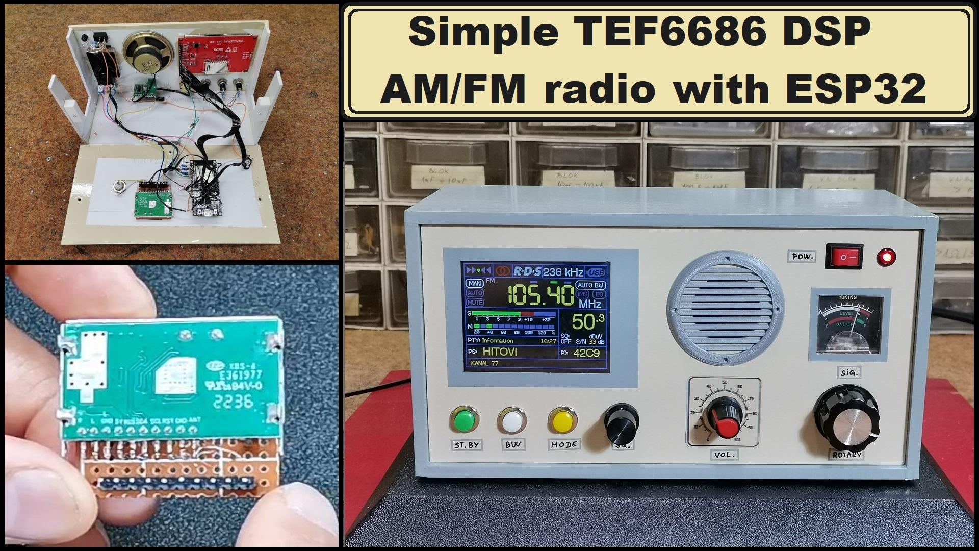 Simple TEF6686 DSP AM FM tuner with ESP32 microcontroller.jpg