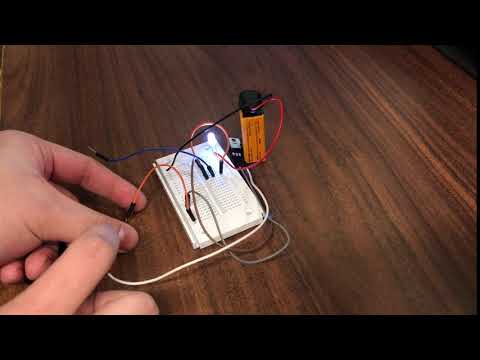 Simple Touch Switch Circuit With MOSFET