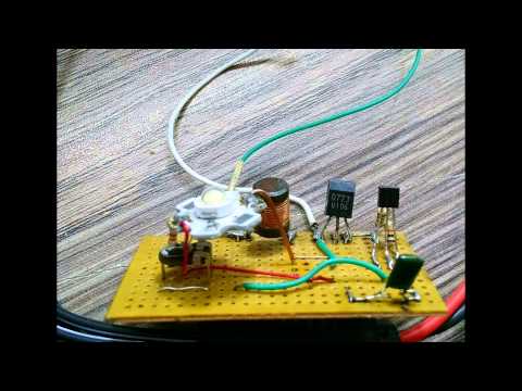 Simple inductor joule thief