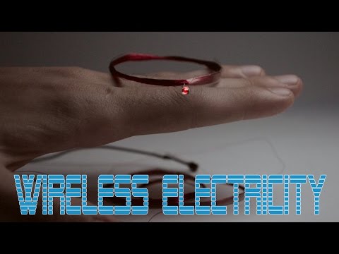 Simplest Wireless Electricity Transmission Experiment