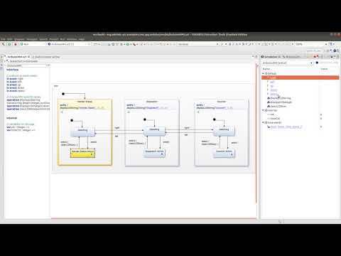 Simulate Arduino HMI using Finite State Machine