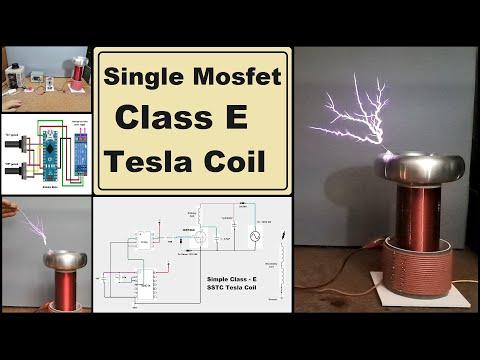 Single Mosfet - Class E - Solid State Tesla Coil