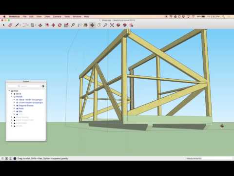 Sketchup Shed Model