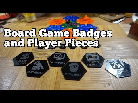 Skill Badges &amp;amp; Game Pieces | Barb Makes Things #71