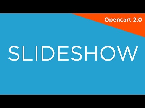 Slideshow - OpenCart 2.0 - 2.X Video Tutorials for Beginners 018