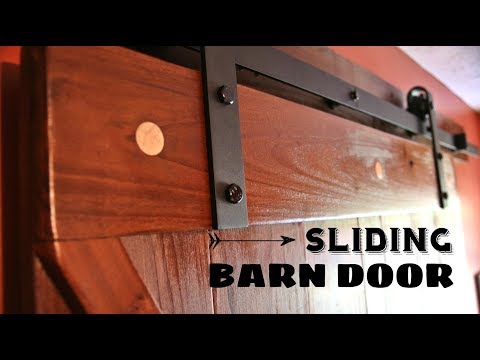 Sliding Barn Door - How To Woodworking