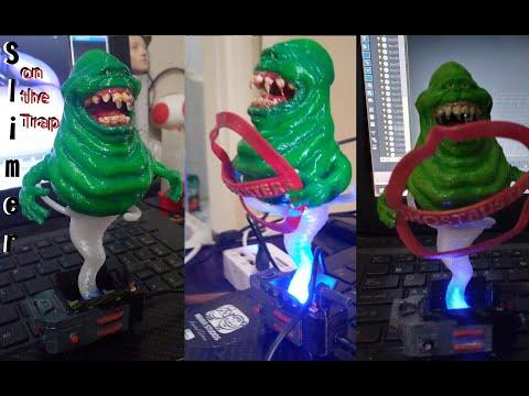 Slimer on the Trap with light effect