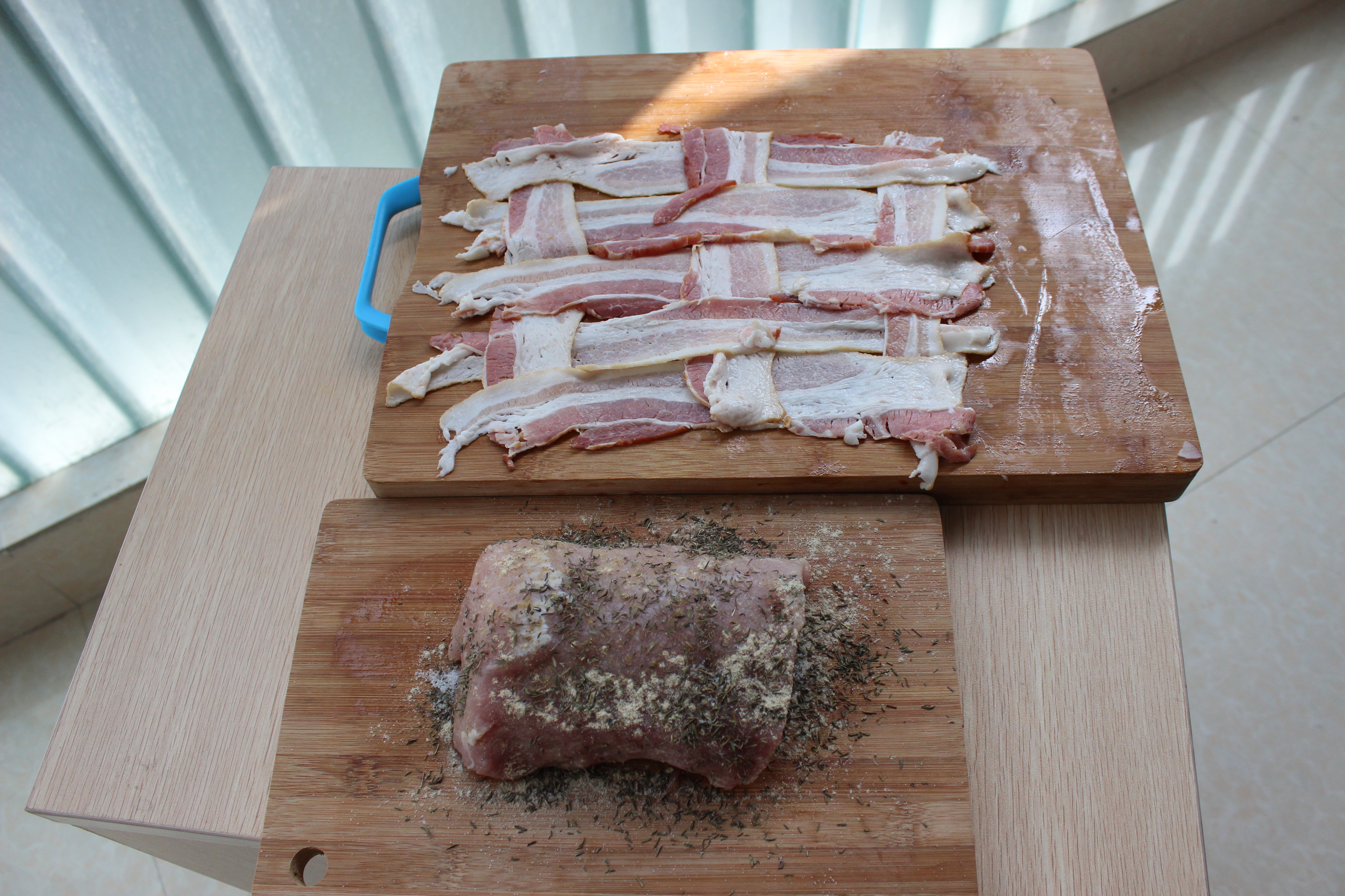 Slow Roasted Loin Meat to Lattice 1.JPG