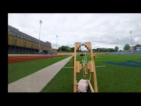 Slow-Motion Video of MURLIN Trebuchet Firing