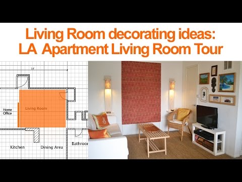Small Living Room Ideas: LA Apartment Living Room Tour &amp;ndash; Season 2, Ep 18