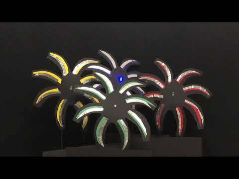 Small indoor handmade fireworks / Handgemachtes Indoor Feuerwerk