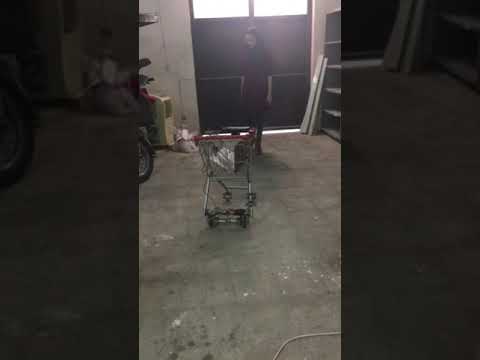 Smart Cart following a human