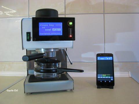 Smart Coffee Maker with Bluetooth and Smartphone control - Arduino Project with Tutorial