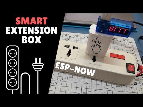 Smart Extension box with Gesture detection! [ESP8266 &amp;amp; ESP-NOW Protocol]