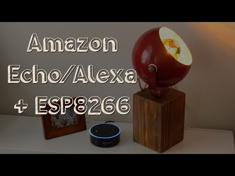Smart Lamp with ESP8266 &amp;amp; Amazon Echo // Becky Stern