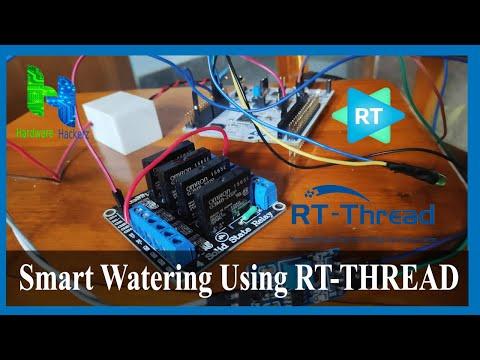 Smart Watering plants Using RTOS RT Thread