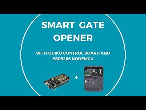 Smart gate opener for quiko control board (with Wifi)