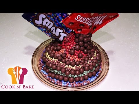 Smarties and Maltesers Cake Decoration - Cook n' Bake