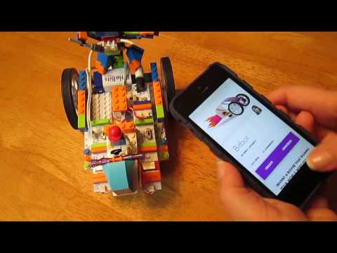 Smartphone controlled Lego rover