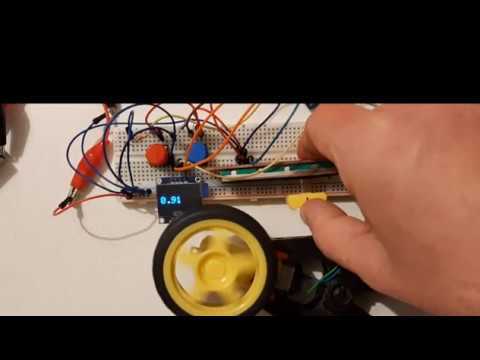 Smooth start of DC Motor with L298N Visuino Tutorial