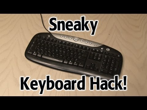 Sneaky Keyboard Hack!