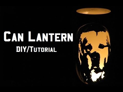 Soda / Beer Can Lantern - DIY Tutorial