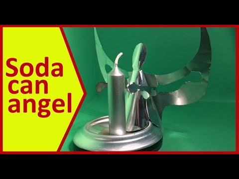 Soda can angel