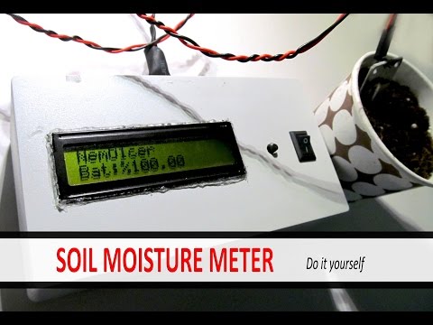 Soil moisture meter by using Arduino